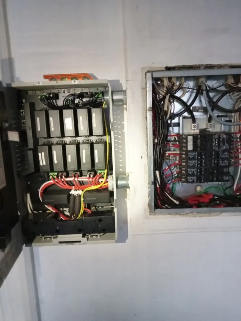 Electrical panel upgrade completed for Ring Doorbell Installation in Union City